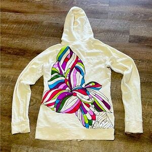 Super cute abstract design Roxy hoodie